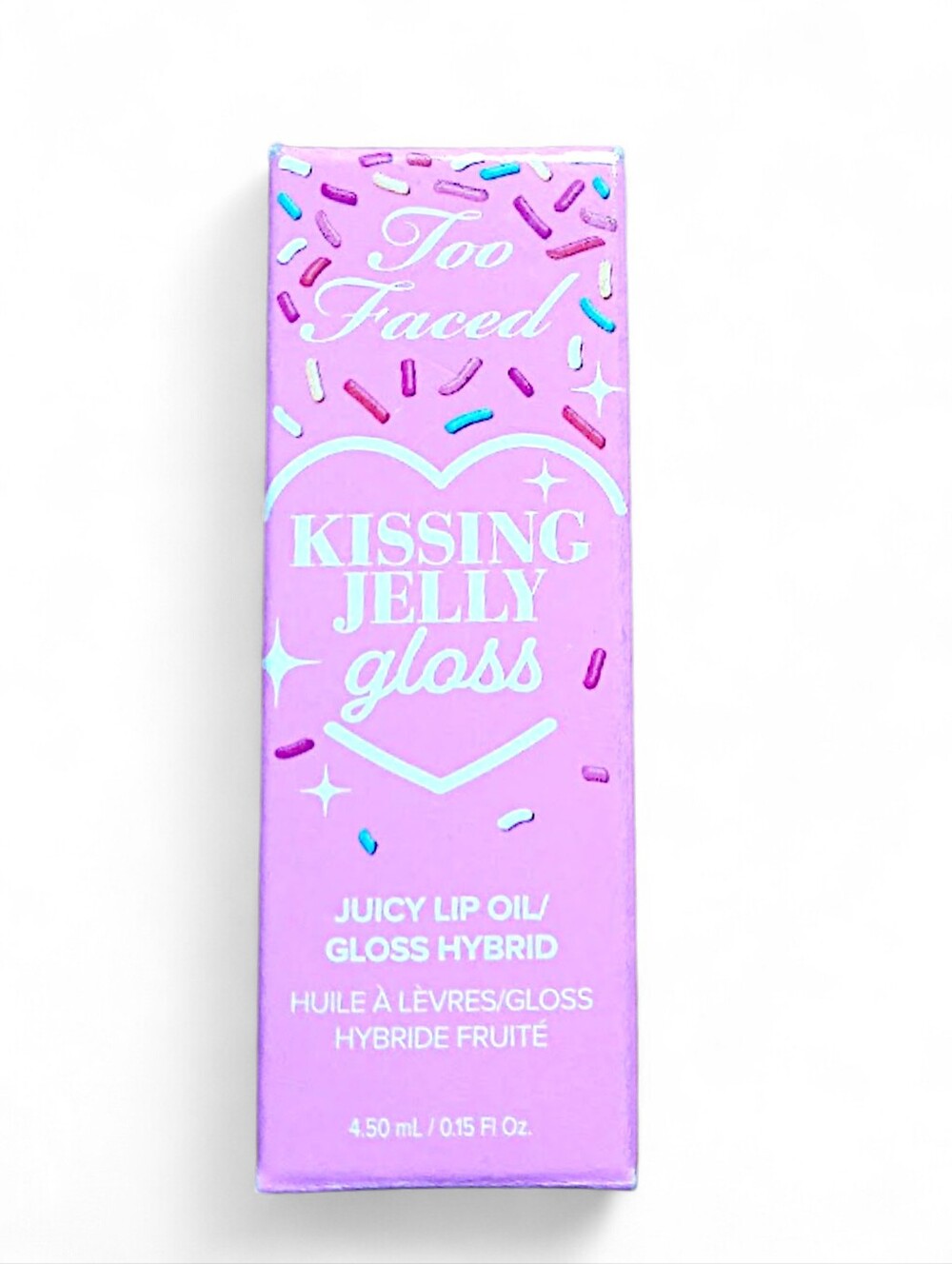 TOO FACED Kissing Jelly Non-Sticky Lip Oil/Gloss Hybrid | Birthday Kiss (NWT) - Picture 6 of 10
